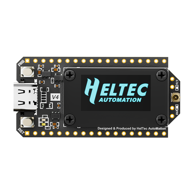 Heltec WiFi LoRa 32 V4 supported by MeshWX Pro